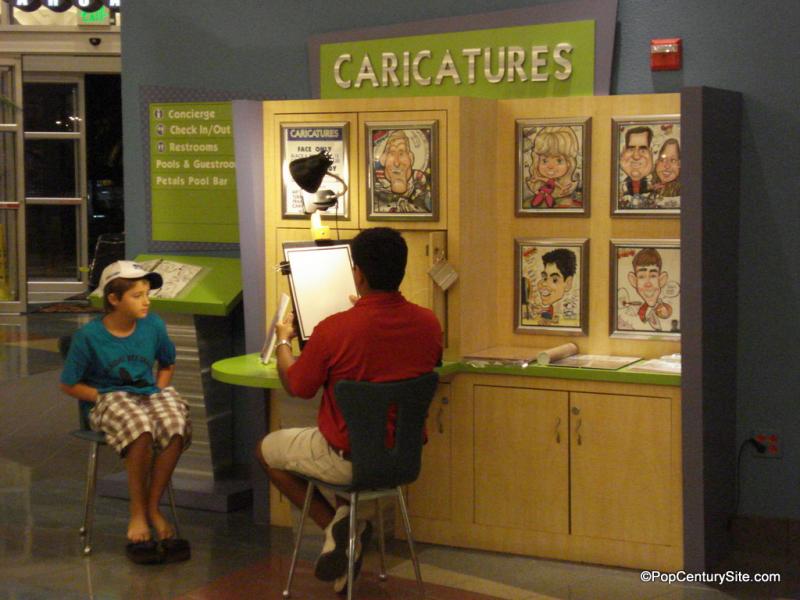 Lobby artist